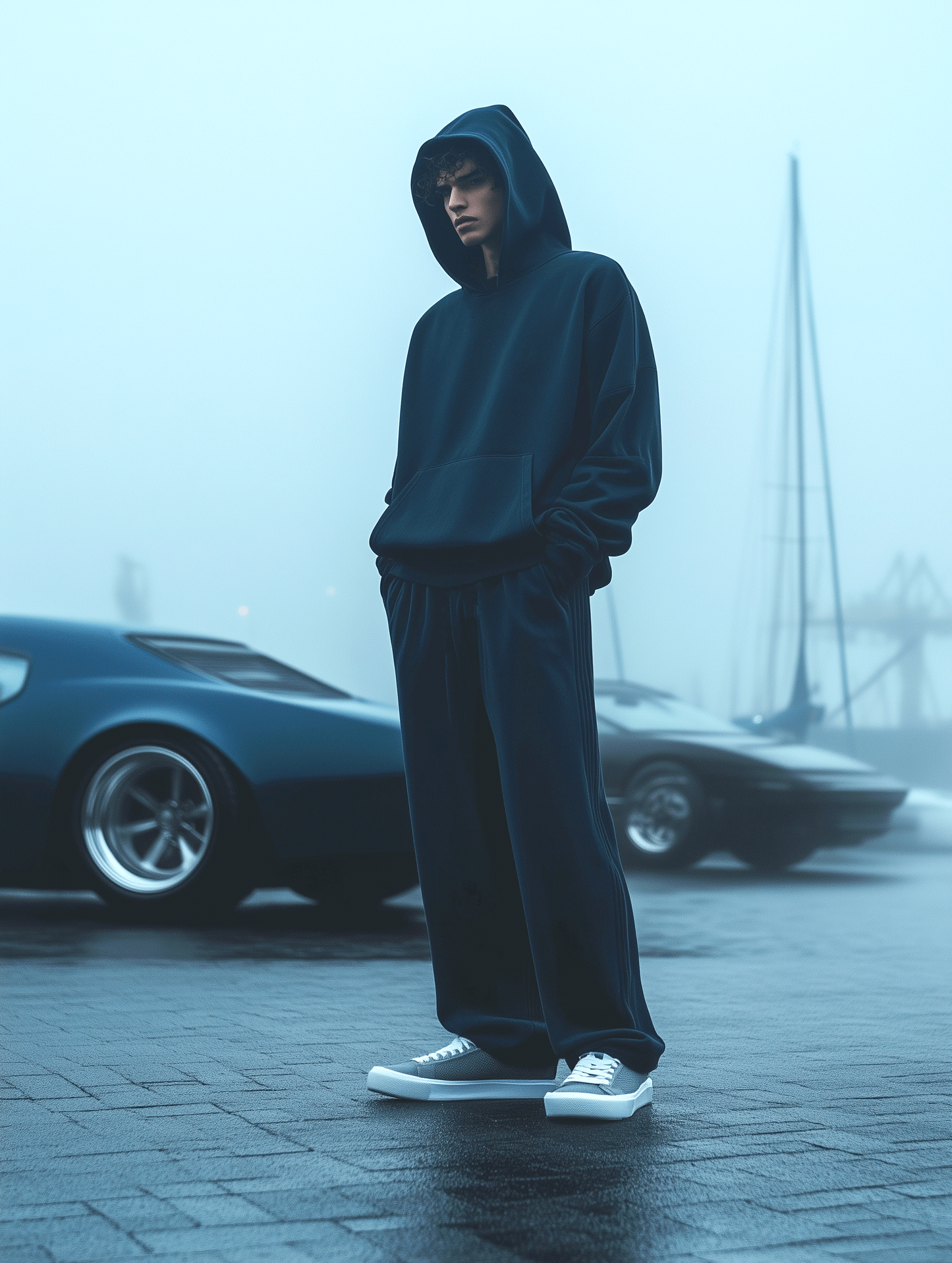 Wide Cropped Joggers