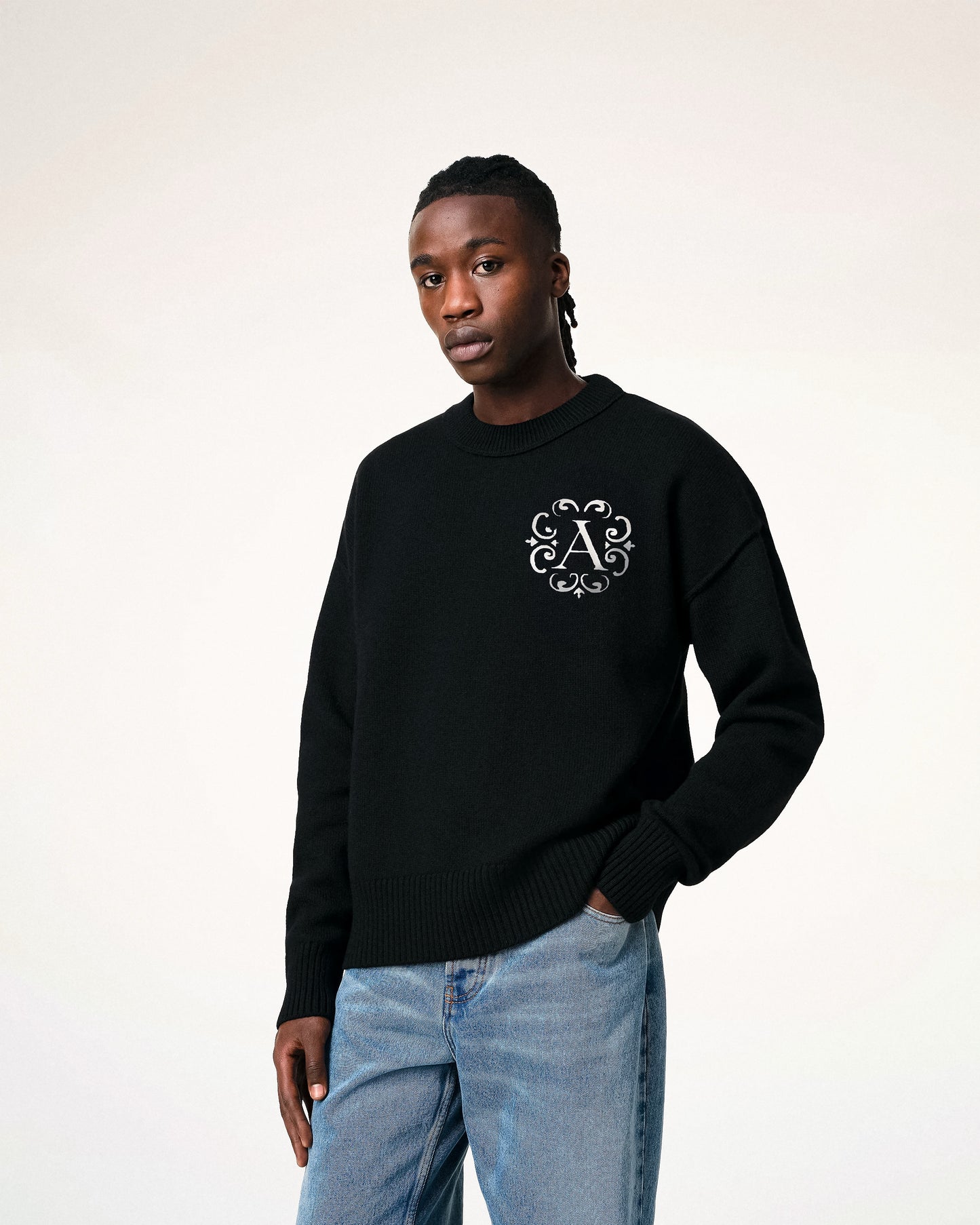 Black Wool Sweater
