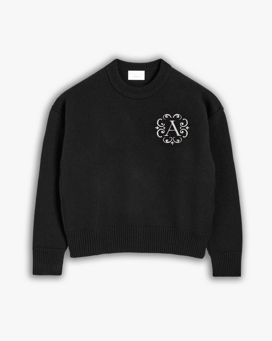 Black Wool Sweater