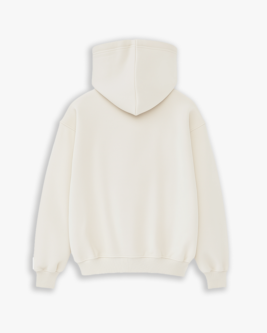 Cream Logo Hoodie